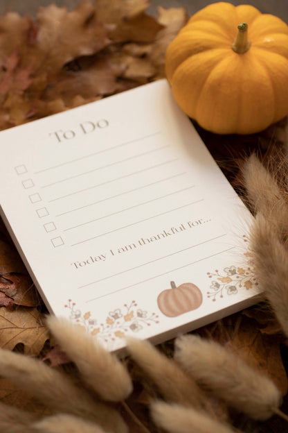 Autumn Garland Notepad