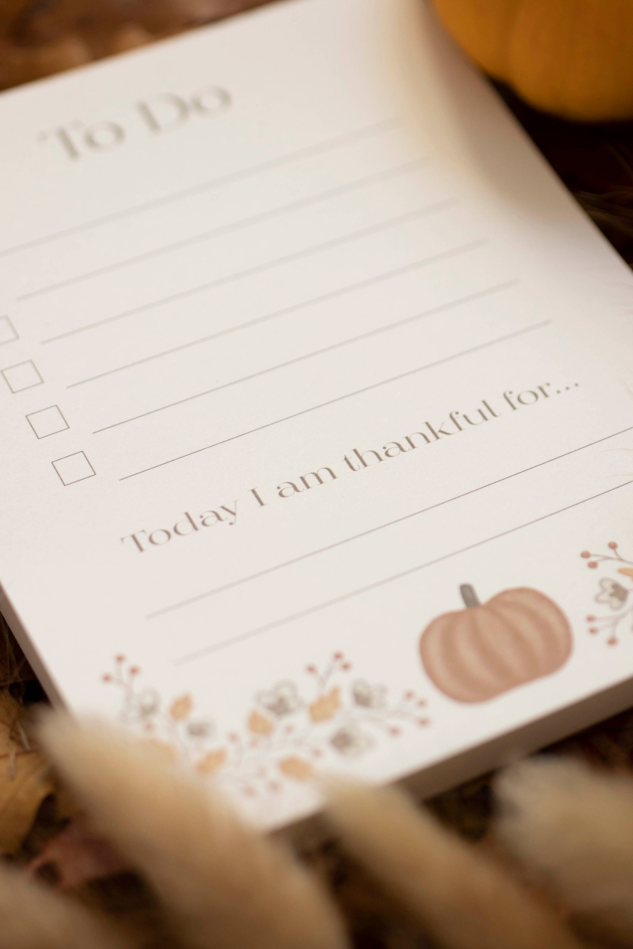 Autumn Garland Notepad